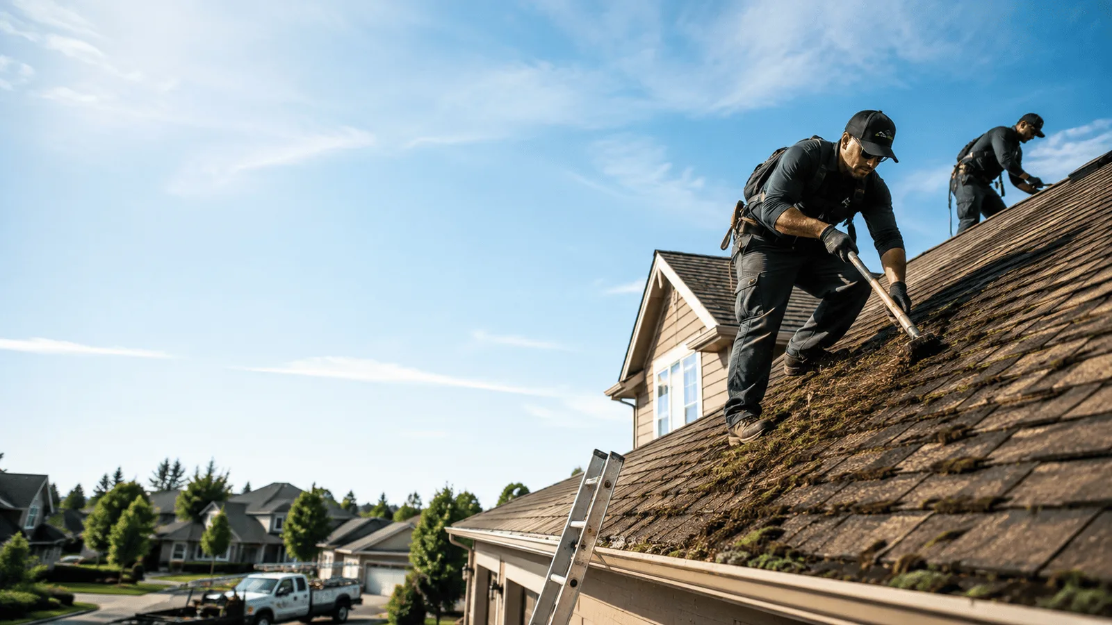 Roof Moss Removal in Preston, IA near me